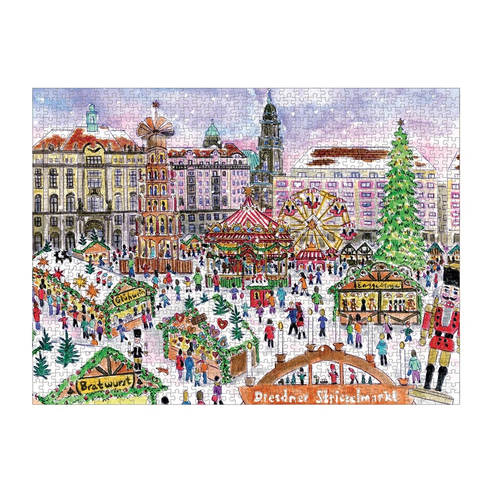 Marché de Noël - Puzzle 1000 Pièces