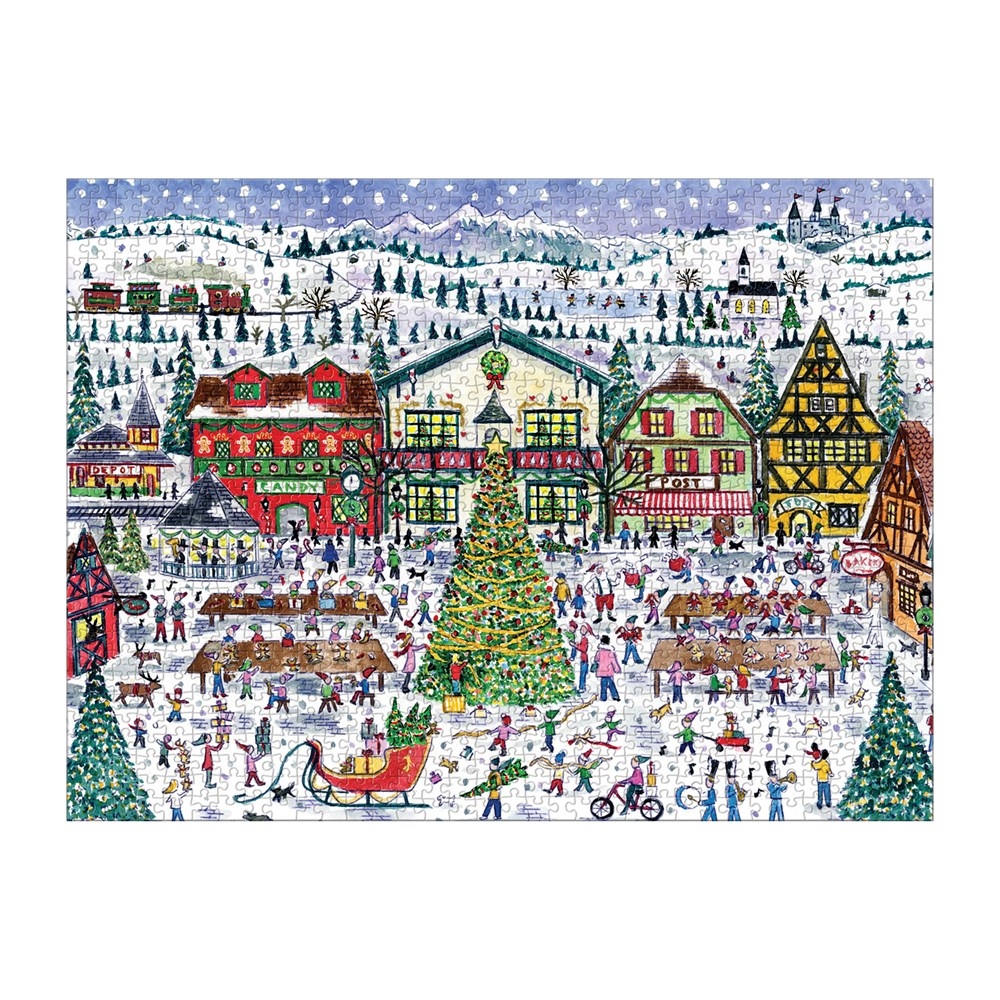 Village du Père Noël - Puzzle 1000 Pièces