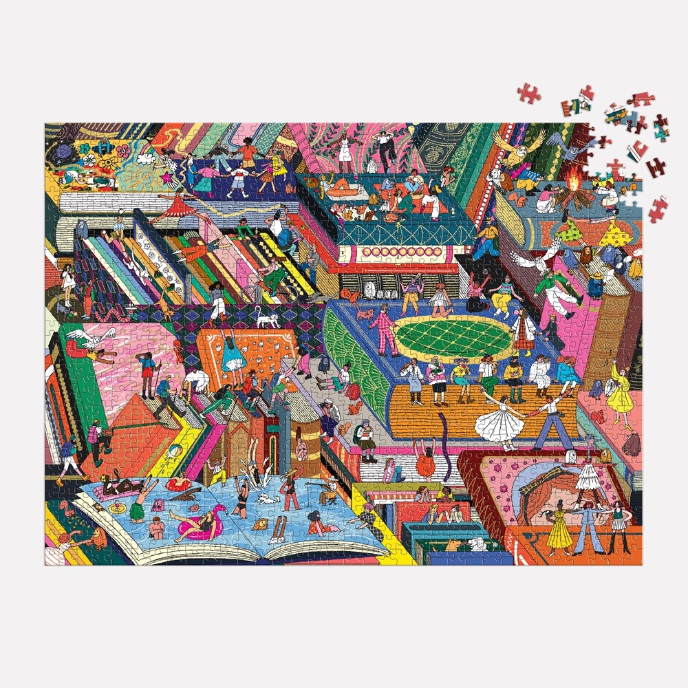 Quartier Roman - Puzzle Étincellant de 1000 Pièces