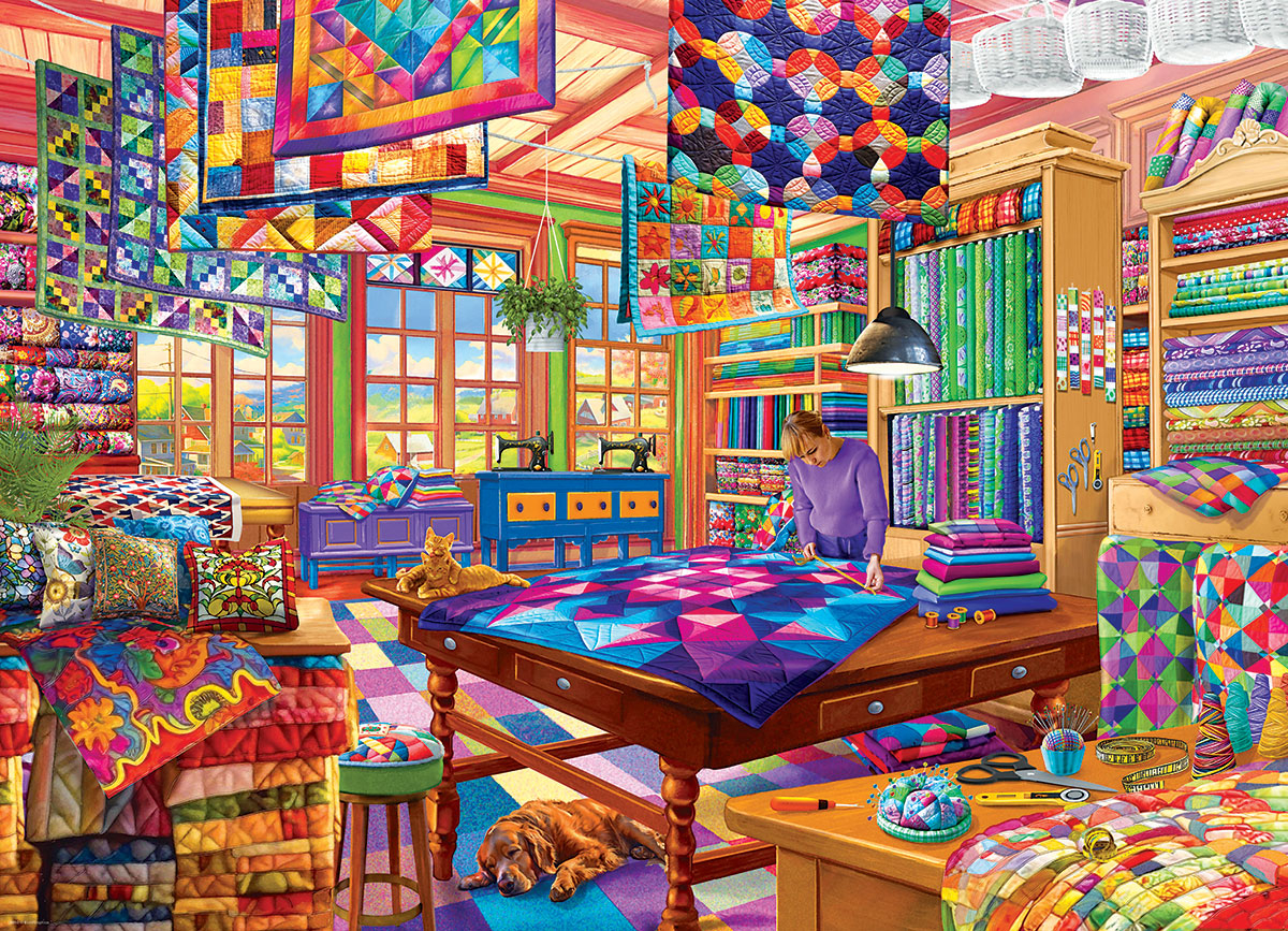 L'atelier de courtepointe