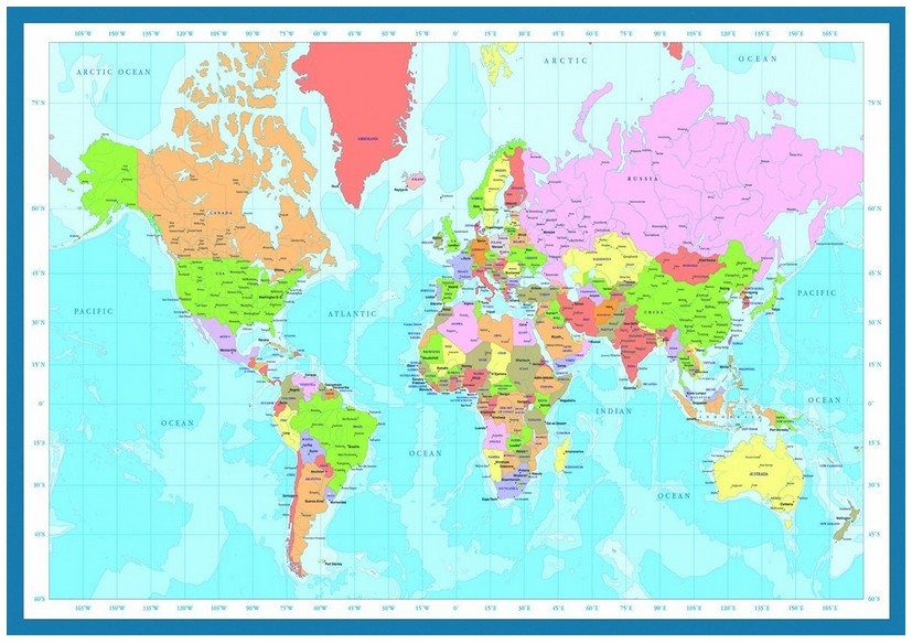 Carte du monde
