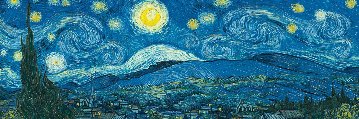 Van Gogh Vincent - Nuit Etoilée sur le Rhône