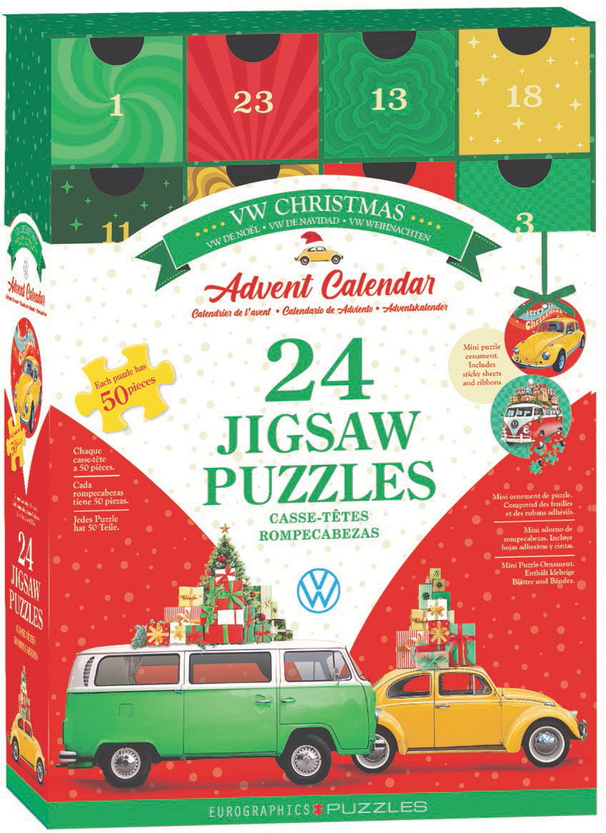 Calendrier de l'Avent Puzzle -  VW Christmas