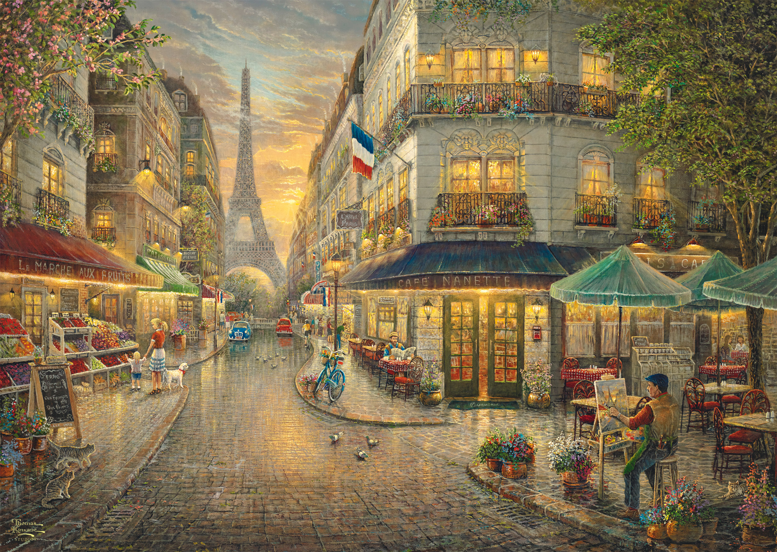 Puzzle en bois - Paris Pittoresque