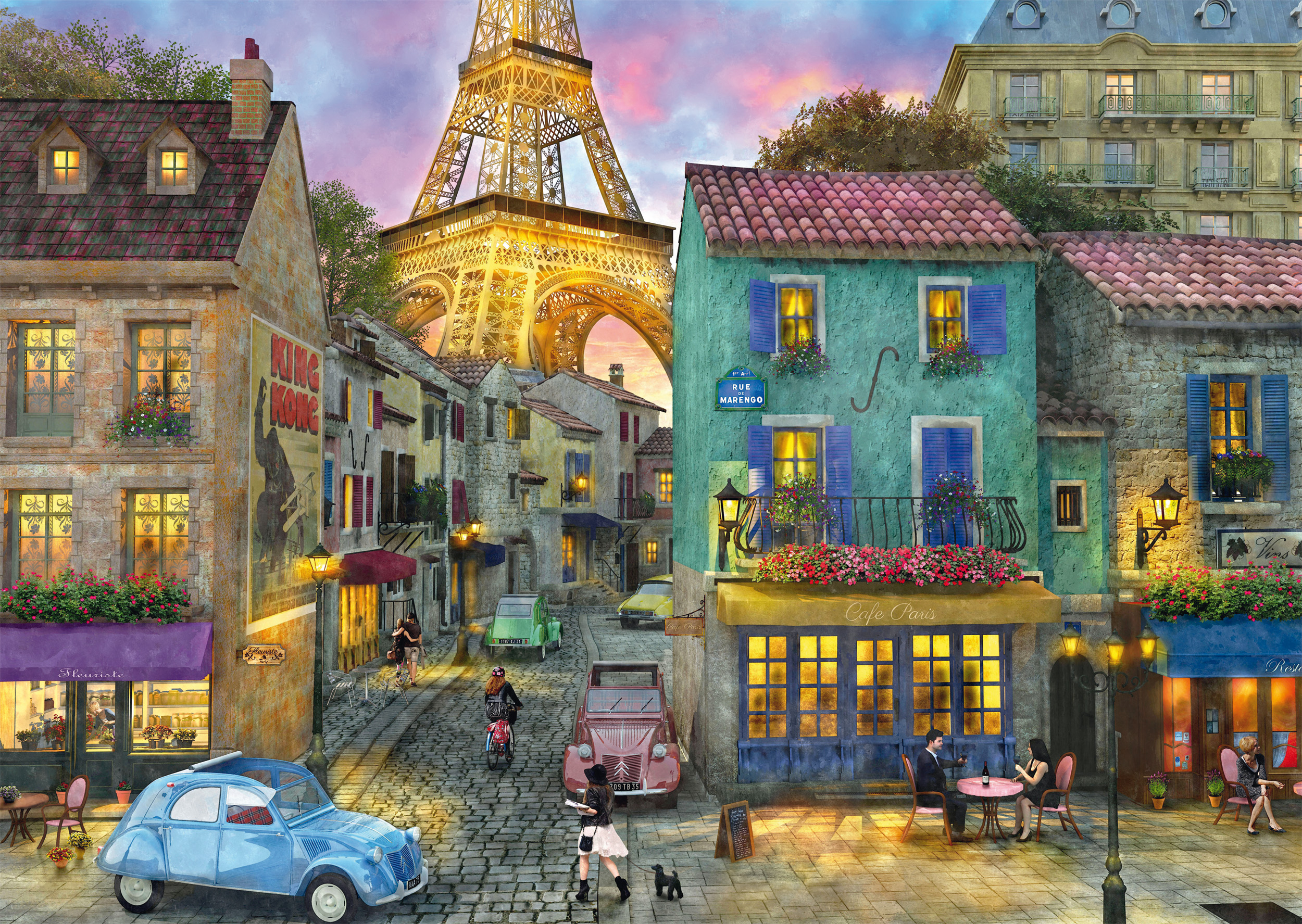 Dans les Rues de Paris