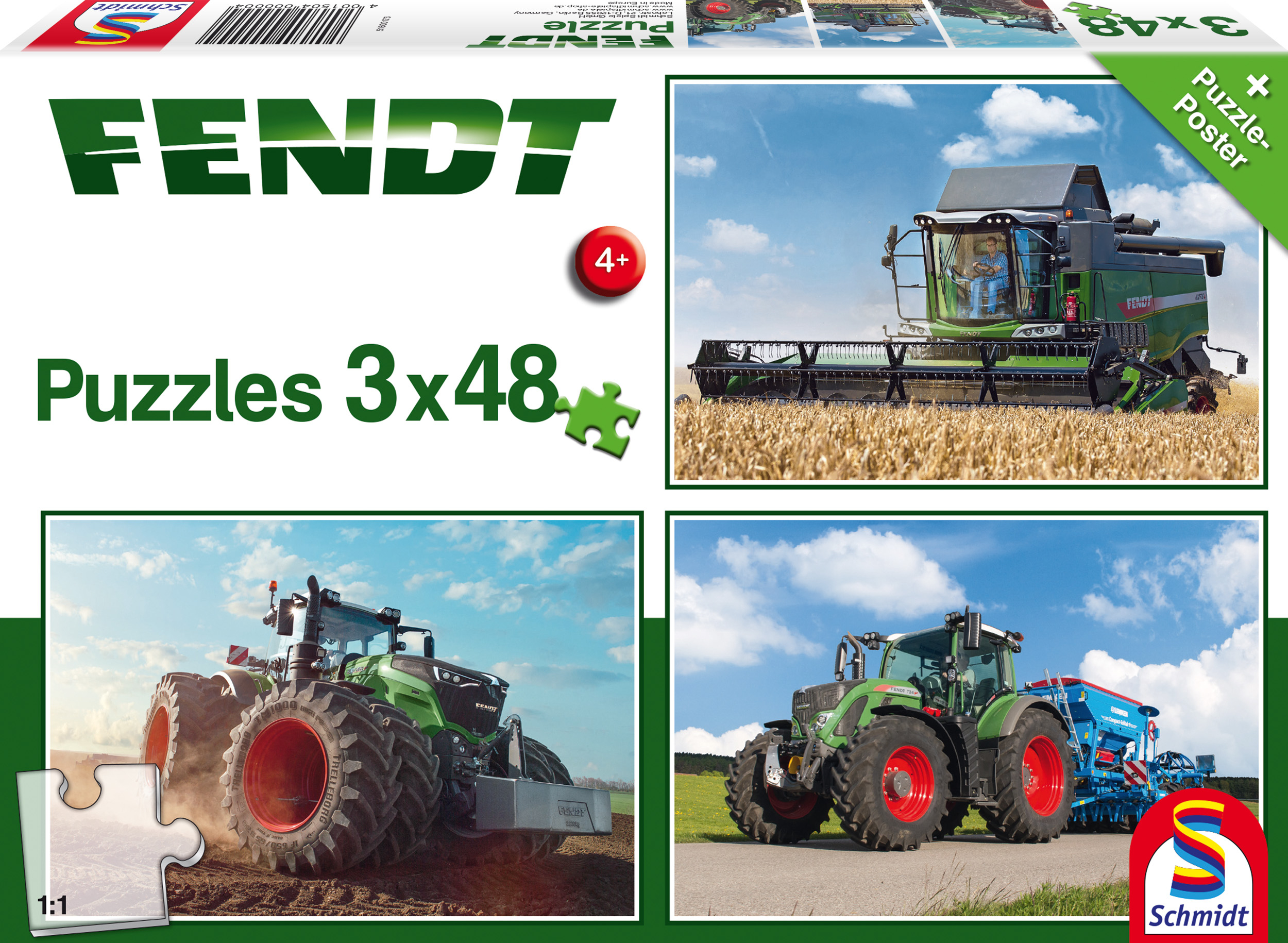 Fendt 1050 Vario / 724 Vario / 6275L, 3x48 Pièces