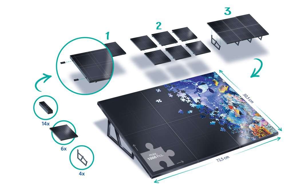Chevalet à Puzzle