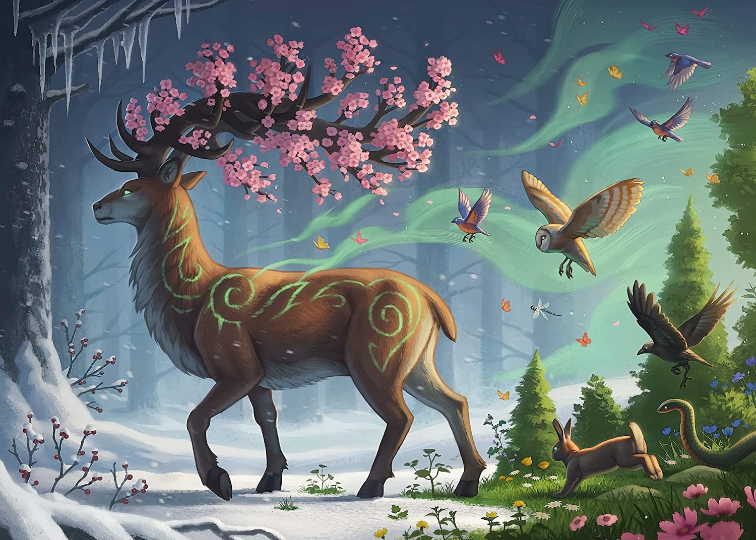 Le Cerf Annonciateur du Printemps