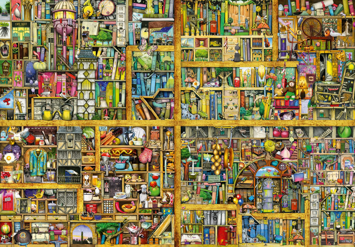 Colin Thompson: Bibliothèque Magique