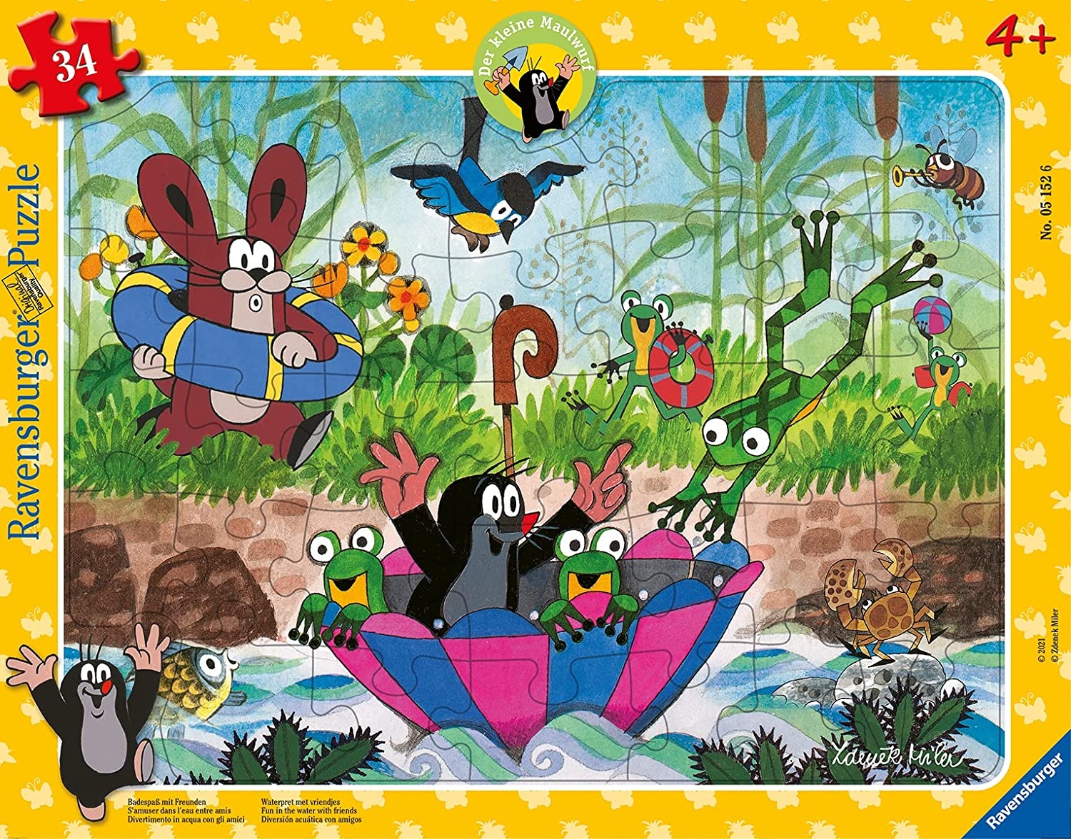 Puzzle Cadre - Garden Friends