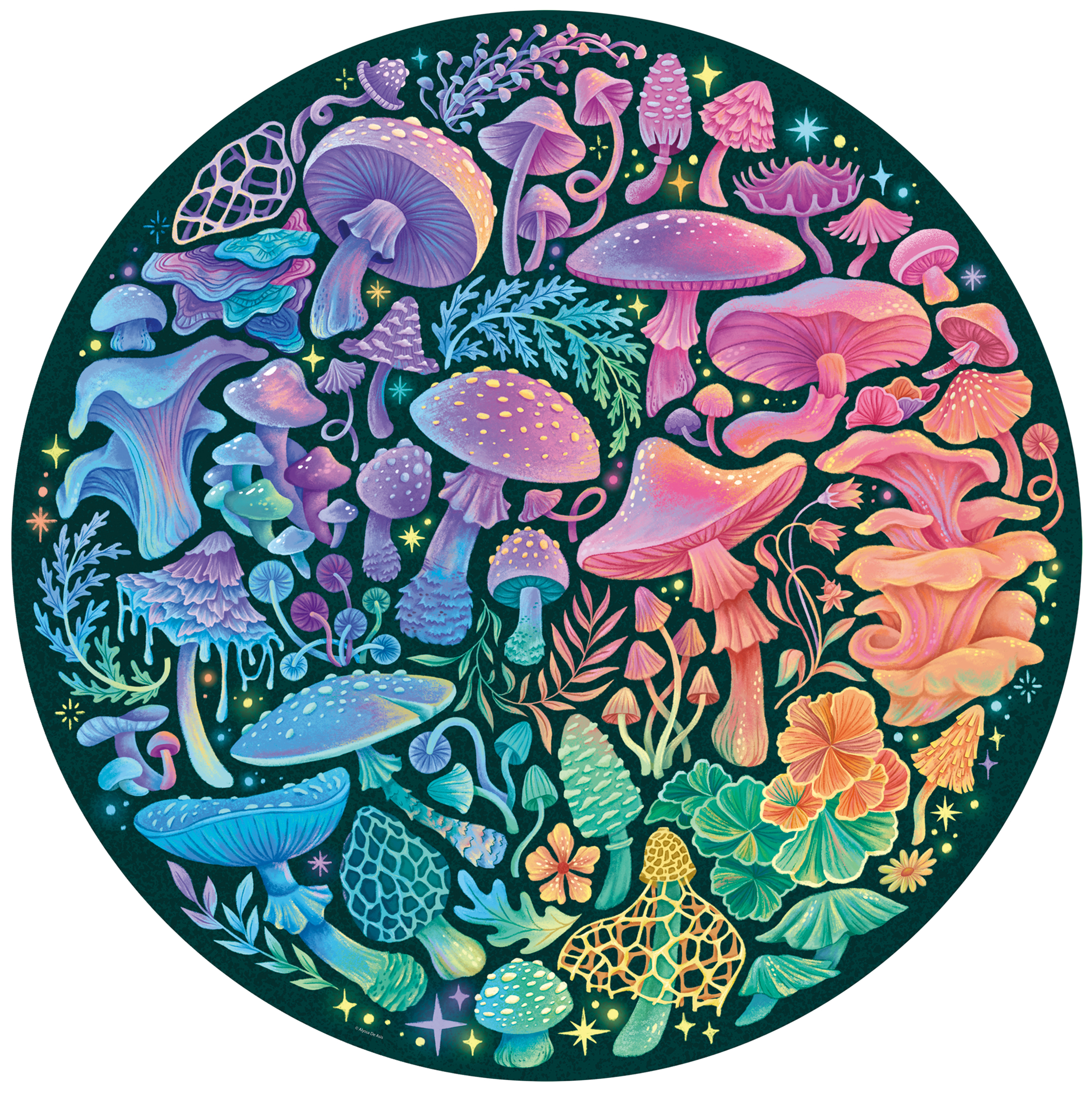 Circle of Colors - Champignons