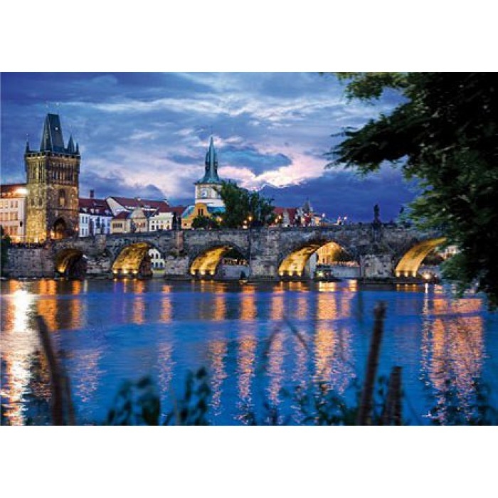 Paysages nocturnes - République Tchèque : Prague