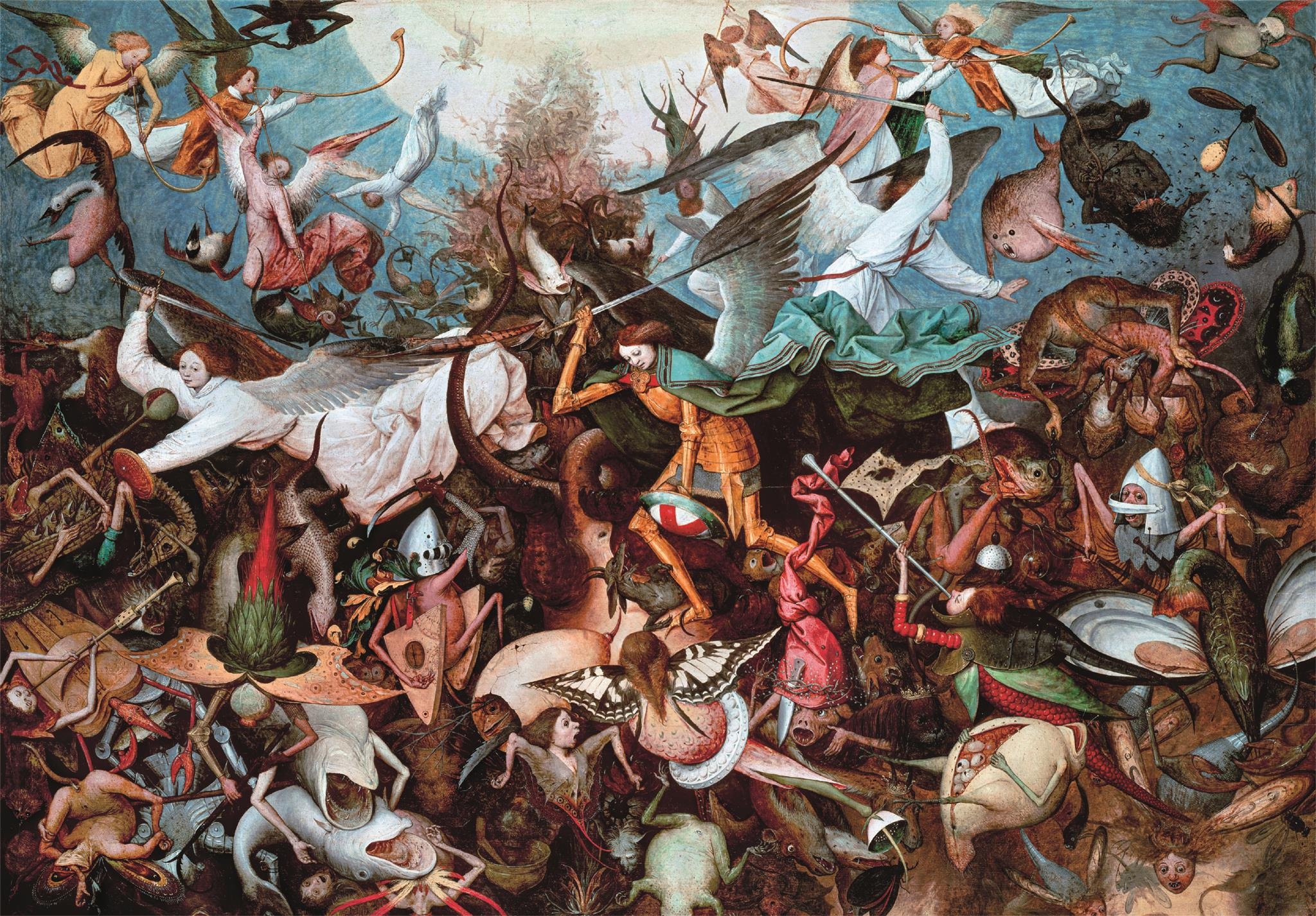 Museum Collection - Bruegel : La Chute des Anges Rebelles