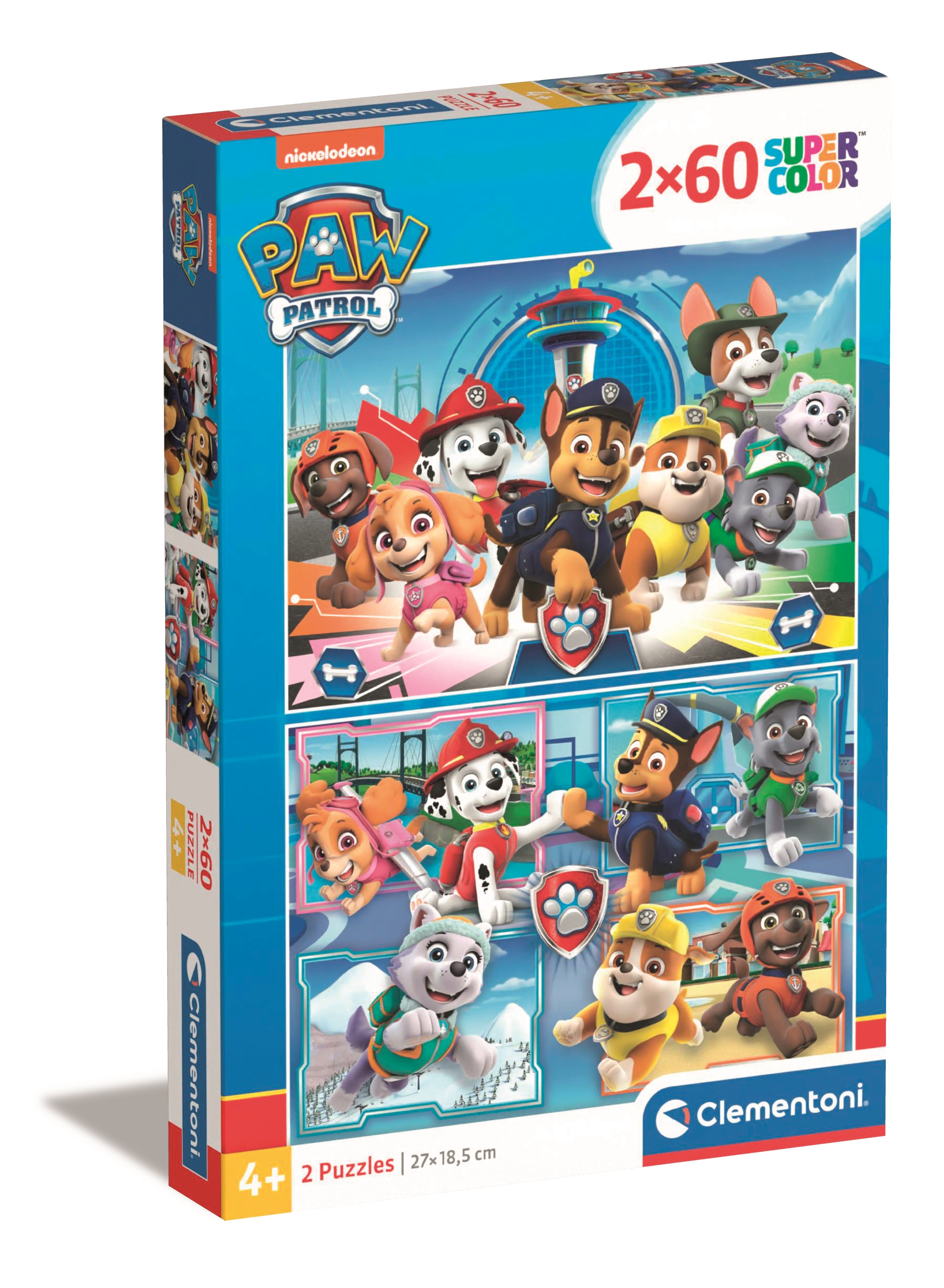 2 Puzzles - Pat Patrouille - 2x60 Pièces