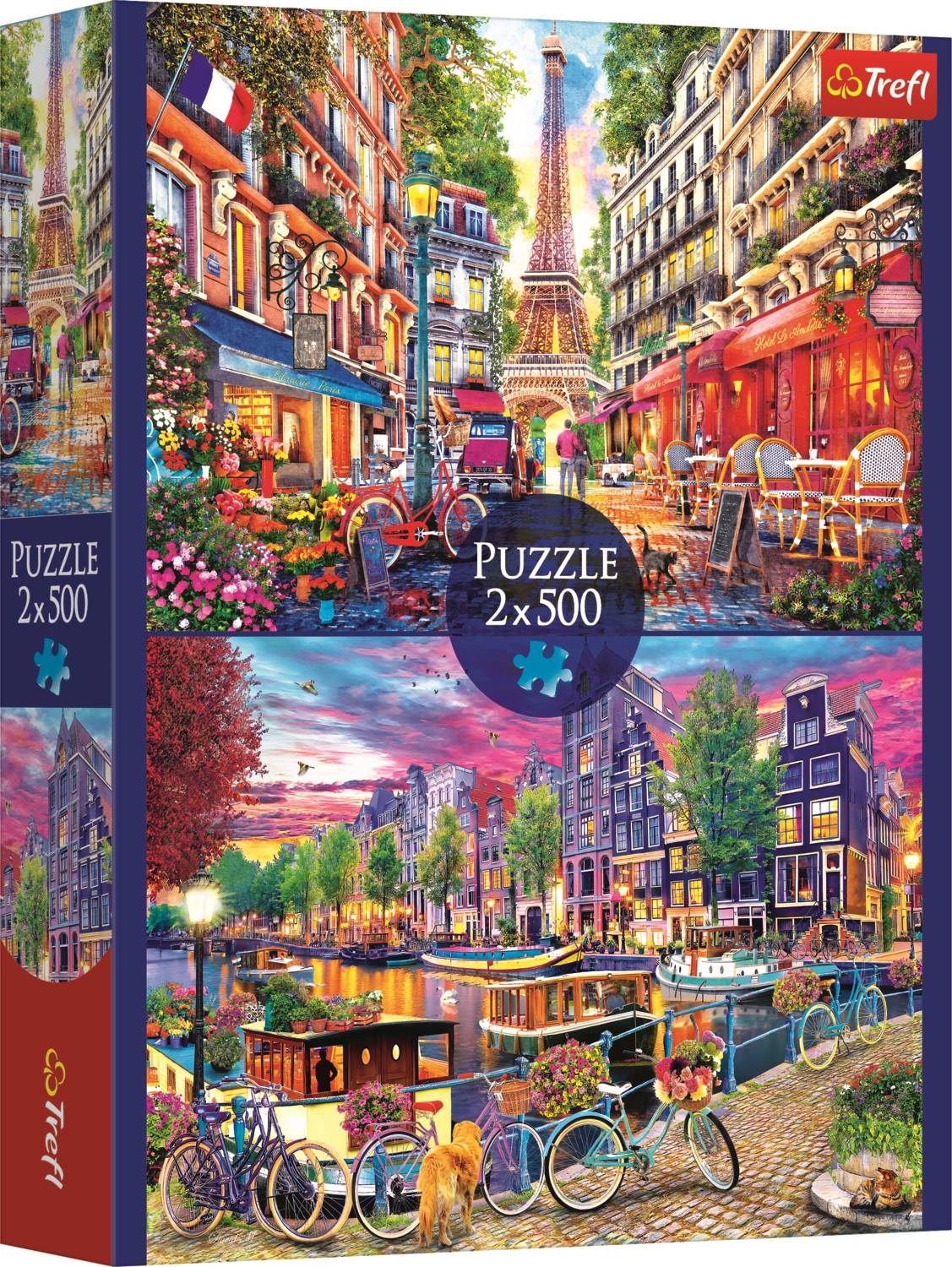 2 Puzzles - Capitales Européennes