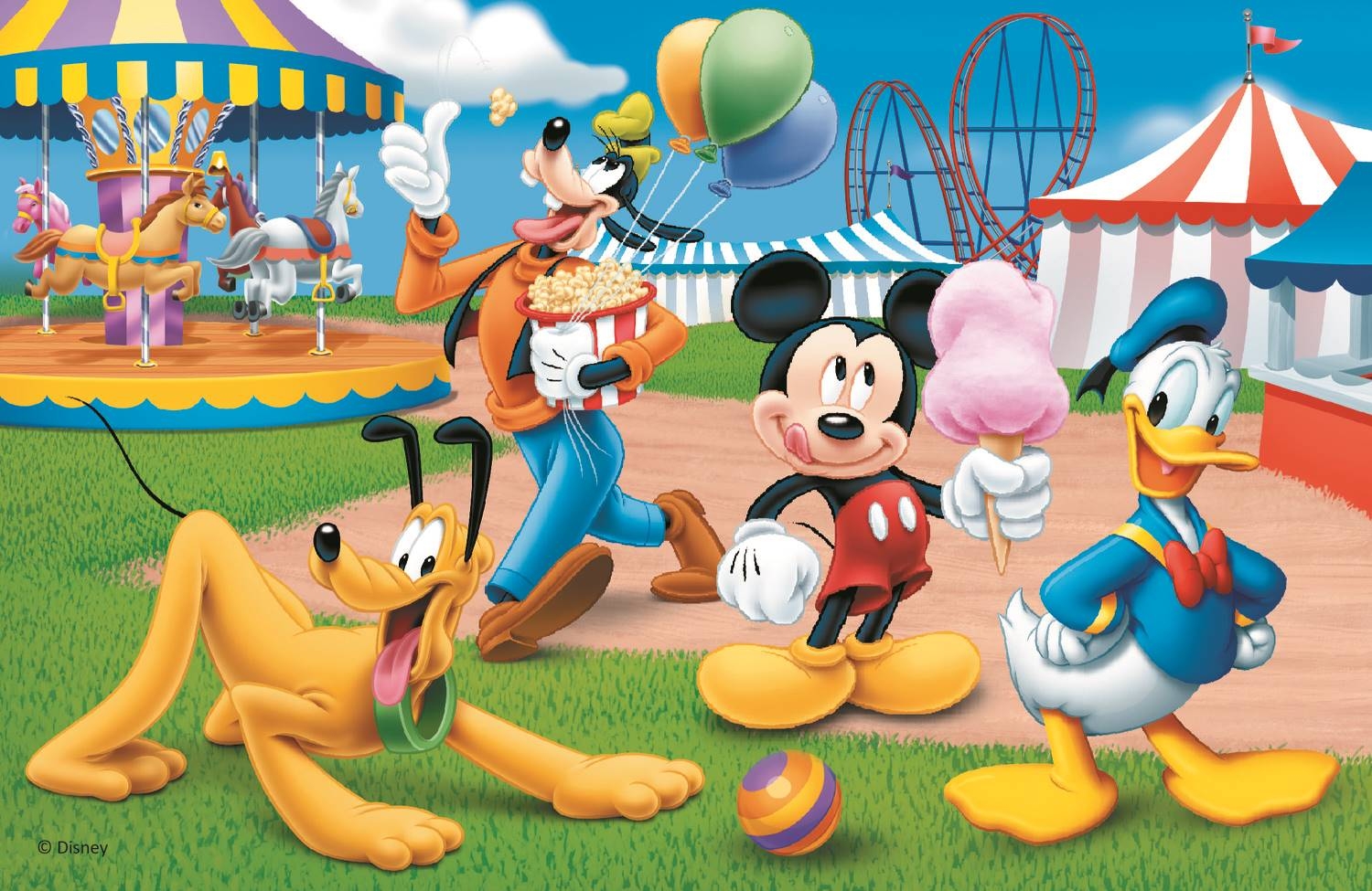 Mini Puzzle - Mickey & Friends - Disney Standard Characters