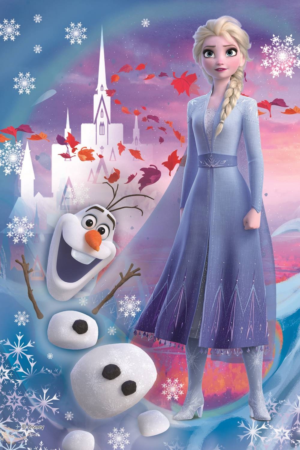 Mini Puzzle - Dans l'univers d'Anna & Elsa - Disney La Reine des Neiges II