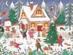 Puzzle Calendrier de l'Avent - Joyeuses Fêtes