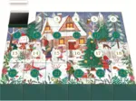Puzzle Calendrier de l'Avent - Joyeuses Fêtes