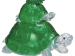 3D Crystal Puzzle - Tortues