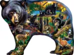 La Faune Des Bois - Puzzle Forme