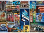 Puzzle en Valisette - Route 66
