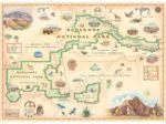 Badlands Map