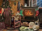 Pièces XXL - Kittens by the Stove