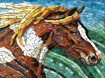 Cynthie Fisher - Stained Glass Horse