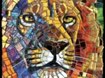 Cynthie Fisher - Stained Glass Lion
