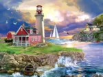 Bigelow Illustrations - Sunset Point Lighthouse