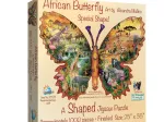 Papillon Africain - Puzzle Forme