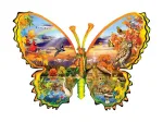 Puzzle Forme - Papillon d'Automne