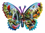 Créatures De La Forêt Papillon - Puzzle Forme