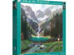 Mark Keathley - Elk at the Waterfall