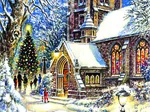 Church in the Snow