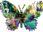 Forest Butterfly - Puzzle Forme