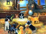 Pièces XXL - Barnyard Nativity