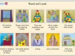 2 Puzzles Cadres - Apprendre l'Anglais : Read and Look 19-20 (en Anglais)