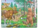 Puzzle Cadre - Animaux de la Forêt