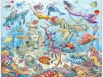 Puzzle Cadre - Sirènes dans une mystérieuse ville engloutie