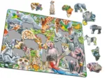 Puzzle Cadre - Selfie - Happy African Animals