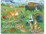 Puzzle Cadre - Prairie Américaine