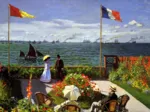 Claude Monet : Terrasse à Sainte-Adresse, 1867