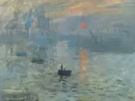 Claude Monet : Impression au Soleil Levant, 1872