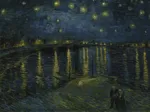 Vincent Van Gogh - La Nuit Etoilée, 1888