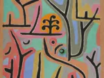 Paul Klee : Parc près de Lu, 1938