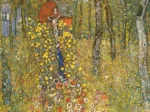 Gustav Klimt : Jardin au Crucifix, 1911-1912