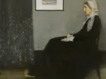 James Whistler : Whistler's Mother, 1871 (Arrangement in Grey and Black No.1)