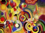 Robert Delaunay : Hommage à Blériot, 1914